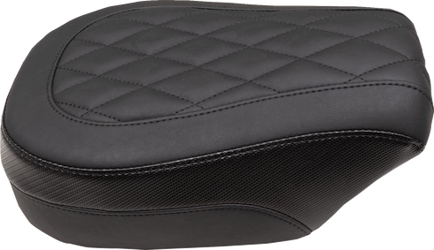 MUSTANG Solo Touring Seat - Passenger - Black - Diamond Stich - Chief '22-'23 88204