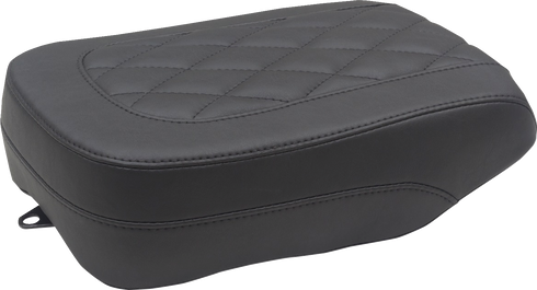 MUSTANG Squareback Seat - Passenger - Black - Diamond Stitch - Vulcan S '15-'23 76431