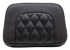 MUSTANG Squareback Sissy Bar Pad - Black - Diamond Stitch - Chief '22-'23 88206