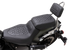 MUSTANG Squareback Sissy Bar Pad - Black - Diamond Stitch - Chief '22-'23 88206