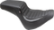 MUSTANG Squareback Seat - Black - Tuck-n-Roll - Fat Bob '18-'23 76005