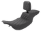 SADDLEMEN Tour Step-Up Seat - Rider Backrest - Full Lattice Stitch - FL '97-'07 897-07-195BR