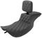 SADDLEMEN Tour Step-Up Seat - Rider Backrest - Full Lattice Stitch - FLHR/FLHX '97-'07 897-06-195BR