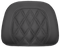 SADDLEMEN Roadsofa™ Sissy Bar Pad - Black - Lattice Stitch - Indian '14-'22 061144