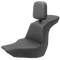 SADDLEMEN Tour Step-Up Seat - Rider Backrest - Plain - FLSB/FXLR '18-'24 818-29-194BR