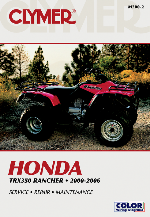CLYMER Manual - Honda - TRX350 Rancher CM2002