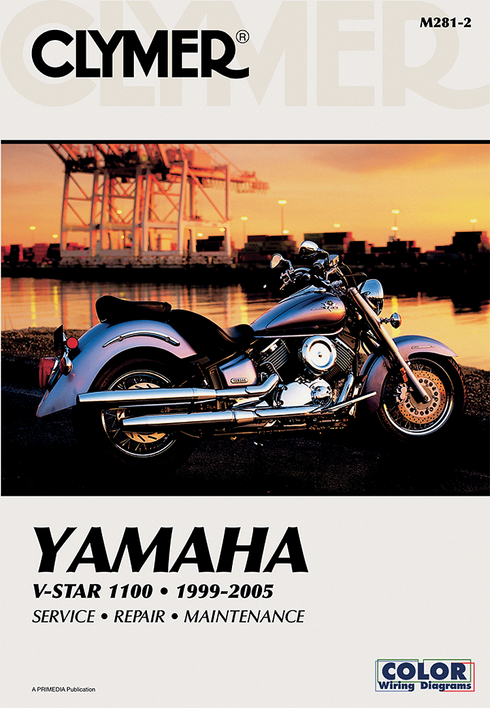 CLYMER Manual - Yamaha - V-Star 1100 CM2814