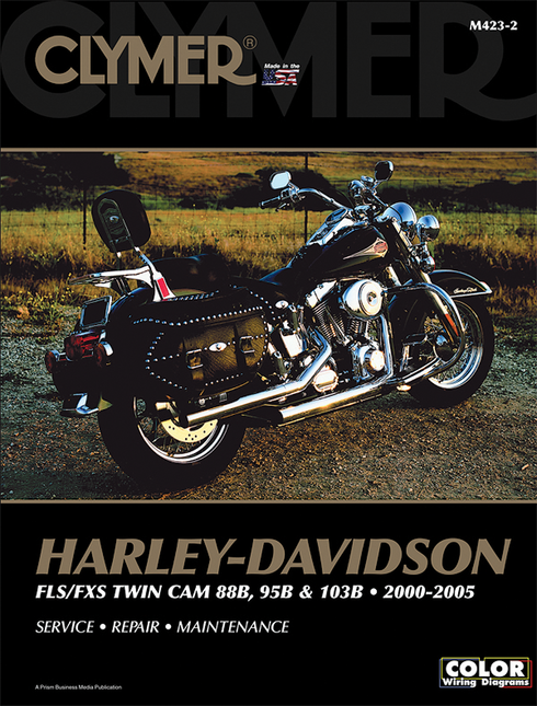 CLYMER Manual - Harley-Davidson - FLS / FXS '00-'05 CM4232
