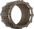 HINSON RACING Clutch Plate Kit - Fiber - CRF250R/RX FP094-9-001