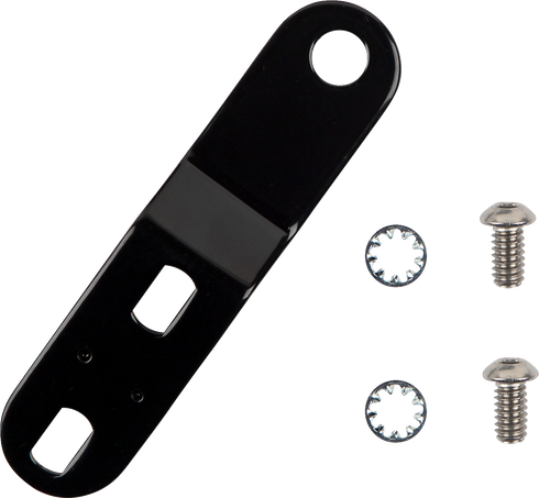 LE PERA Bare Bones Pillion Pad - Diamond - Black - FLDE/FLHC '18-'23 LYX-007PDM