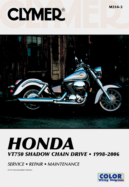 CLYMER Manual - Honda - VT750 CM3143
