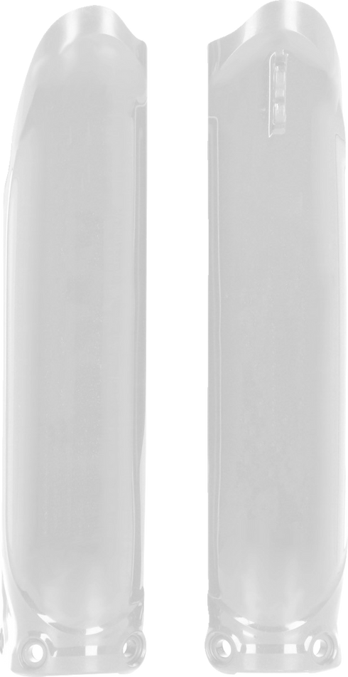 ACERBIS Fork Cover - Lower - White - Yamaha 2979510002