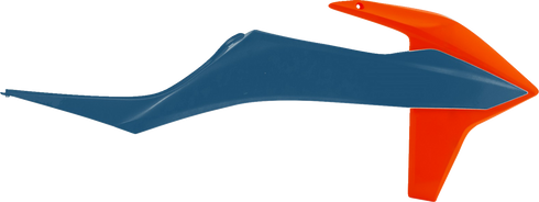 ACERBIS Radiator Shrouds - Orange/Factory Blue 2726517302