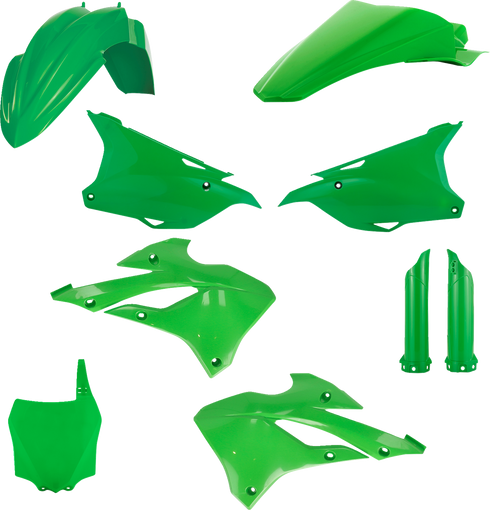 ACERBIS Full Body Kit - '24-'25 OEM Green - Kawasaki - KX '22-'25 2936130006