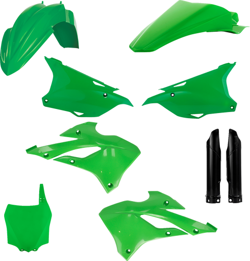 ACERBIS Full Body Kit - '22 OEM Green/Black - Kawasaki - KX '22-'25 2936137428