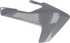 ACERBIS Radiator Shrouds - Gray 2686427119