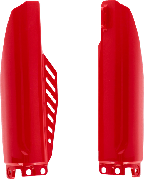 ACERBIS Fork Cover - Lower - Red - Honda 2115150227