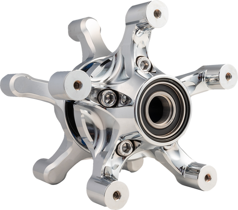 ARLEN NESS Spider Hub - Dual Disc - Front - Chrome 71-661