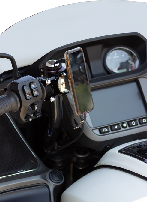 KLOCK WERKS iOmount™ for Indian - Ambidextrous Mount - Black - Challenger/Pursuit KWD-04-0609-B