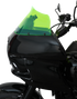 KLOCK WERKS Kolor Flare™ Windshield - 9" - Green Ice - FXRP KWW-02-0610