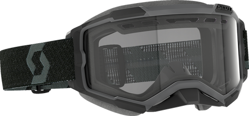 SCOTT Fury Snow Cross Goggle - Black - Clear Lens 278605-0001043