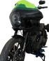 KLOCK WERKS Kolor Flare™ Windshield - 9" - Green Ice - FXRP KWW-02-0610