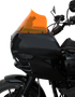 KLOCK WERKS Kolor Flare™ Windshield - 9" - Orange Ice - FXRP KWW-02-0608