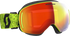 SCOTT LCG EVO Snow Cross Goggle - Yellow - Enhancer Red Chrome Lens 272845-0005312