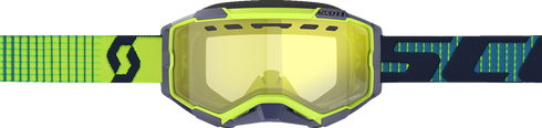 SCOTT Fury Snow Cross Goggle - Blue/Yellow - Yellow Lens 278605-1054029