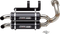 TRINITY RACING Stage 5 Slip-On Muffler TR-4181S
