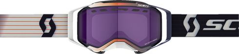 SCOTT Prospect Snow Goggle - Blue/White - Dual Pane - Light Sensitive - Blue Chrome Lens 278603-1006307