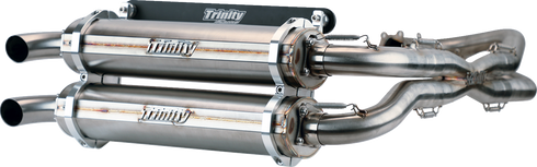 TRINITY RACING Stainless Steel Exhaust System TR-4119D-SS
