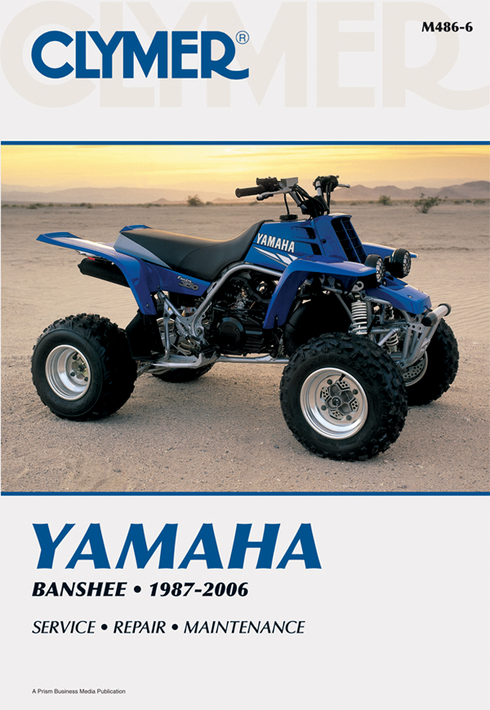 CLYMER Manual - Yamaha - YFZ350 Banshee CM4866