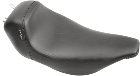LE PERA Bare Bones Solo Seat - Smooth - Black - FL '97-'01 LN-005