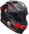 AGV K6 S Helmet - Slashcut - Black/Gray/Red - XL 2118395002014XL