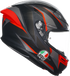 AGV K6 S Helmet - Slashcut - Black/Gray/Red - XL 2118395002014XL