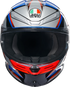 AGV K6 S Helmet - Slashcut - Black/Blue/Red - XL 2118395002015XL