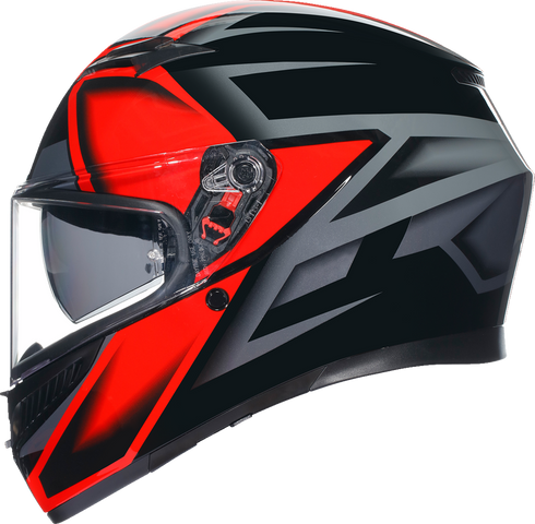 AGV K3 Helmet - Compound - Black/Red - Medium 2118381004009M