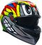 AGV K3 Helmet - Birdy 2.0 - Gray/Yellow/Red - Small 2118381004012S