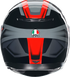 AGV K3 Helmet - Compound - Black/Red - Medium 2118381004009M