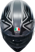 AGV K3 Helmet - Compound - Matte Black/Gray - Medium 2118381004008M