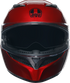 AGV K3 Helmet - Competizione Red - XL 2118381004016XL