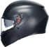 AGV K3 Helmet - Matte Black - Large 2118381004004L