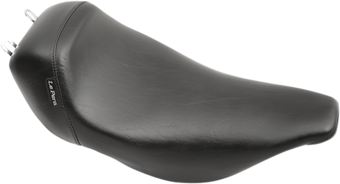 LE PERA Bare Bones Solo Seat - Smooth - Black - FLT '02-'07 LH-005