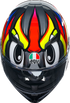 AGV K3 Helmet - Birdy 2.0 - Gray/Yellow/Red - 2XL 21183810040122X
