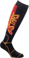 ALPINESTARS MX Pro Socks - Black/Yellow/Orange - Medium 4701520-1540-M
