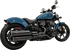 BASSANI XHAUST 4" Slip-On Mufflers - Black 8CH17B