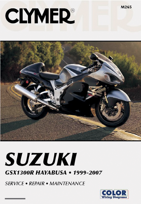 CLYMER Manual - Suzuki - GSX1300R Hayabusa '99-'07 CM265