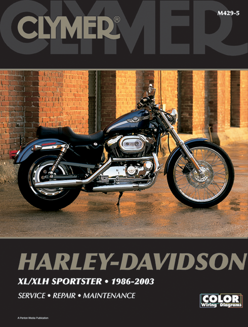 CLYMER Manual - Harley-Davidson - XL / XLH Sportster '86-'03 CM4295