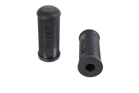 V-Twin Bates Footpeg Rubber Black - 28-0000
